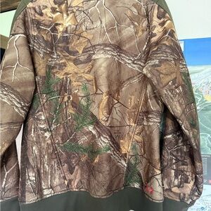 Under Armour Realtree Camo Jacket with Pink Logo